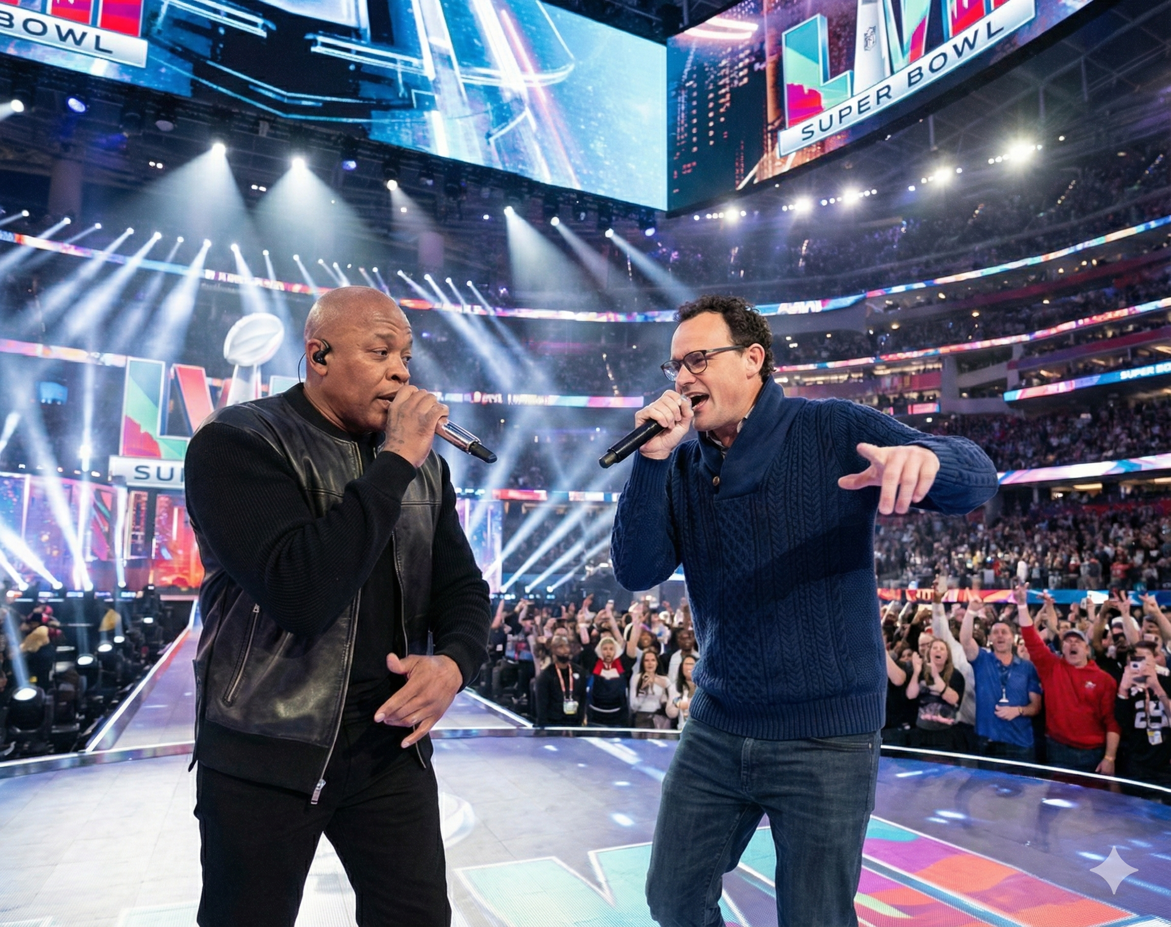 Amodei × Dr. Dre: What's the Difference — Split screen ethics. The beat was always the argument.